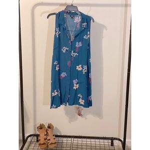 a.n.a Button Up Floral Dress